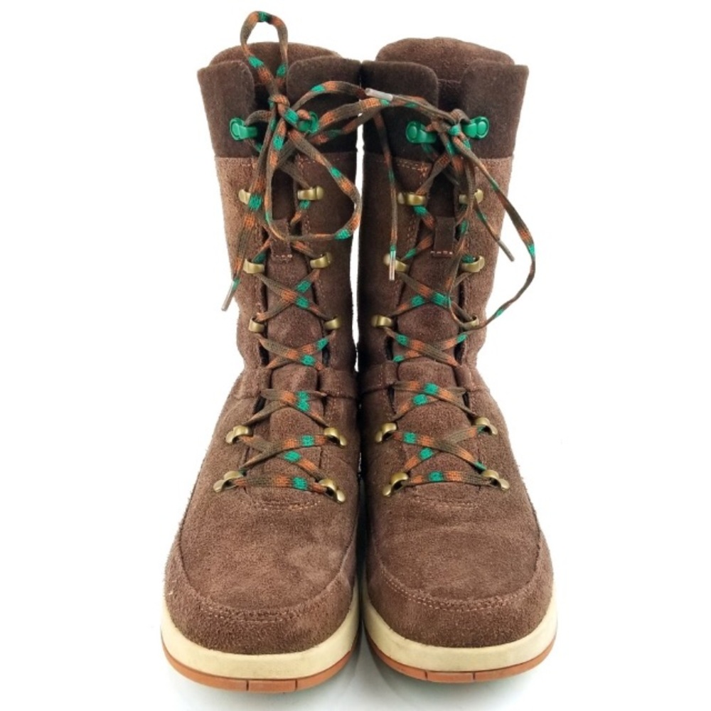 Chaco Uma Mid-Calf Suede Laceup Boots
